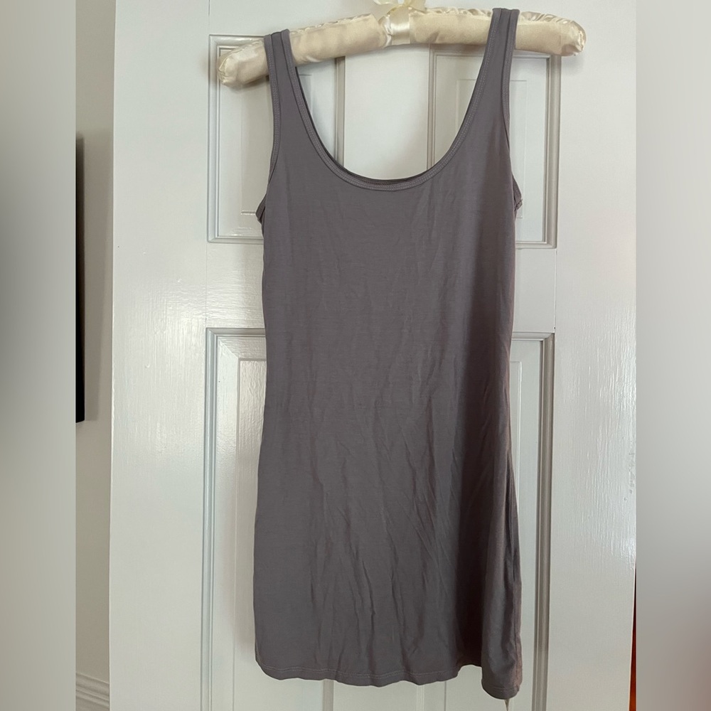 Three Dots Gray Women's Tank Top